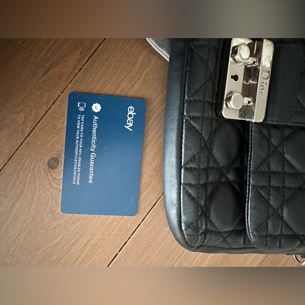 Dior Miss Dior Cannage Leather Crossbody Bag - Picture 10 of 13